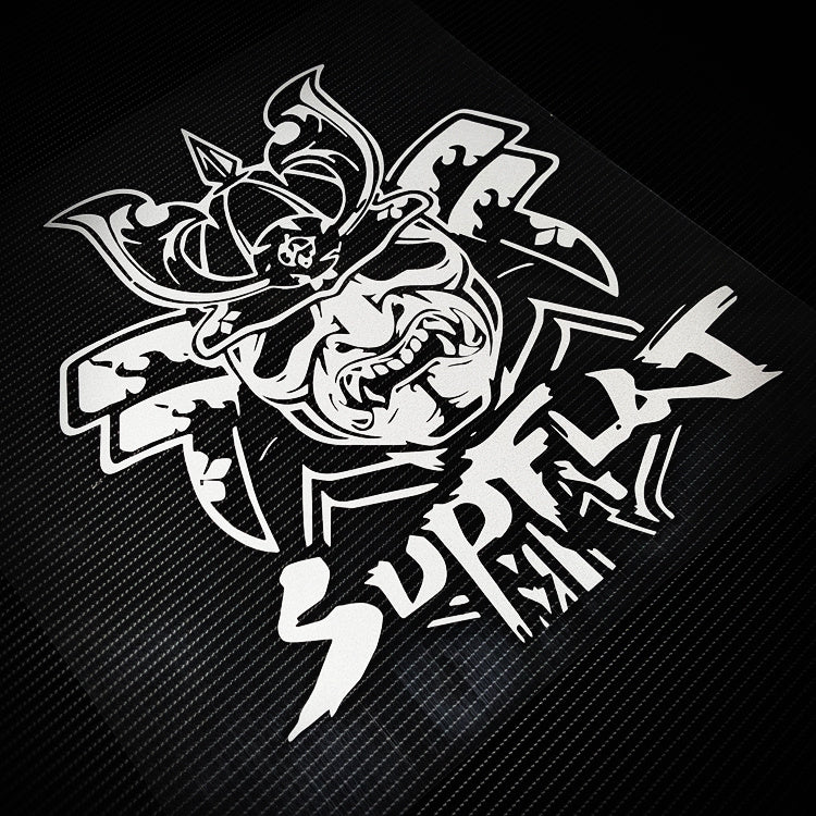 Japanese Samurai Reflective Car Stickers