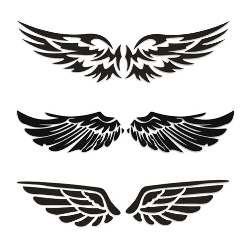 Angel Wing Reflective Car Stickers
