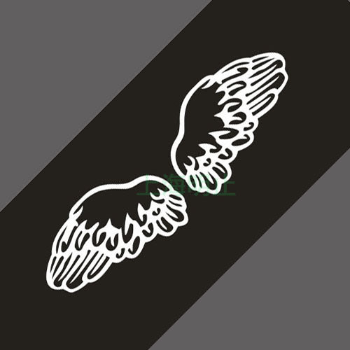 Reflective Angel Wings Car Stickers