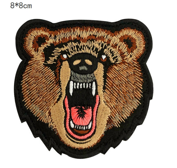 Premium Tiger Embroidered Patch