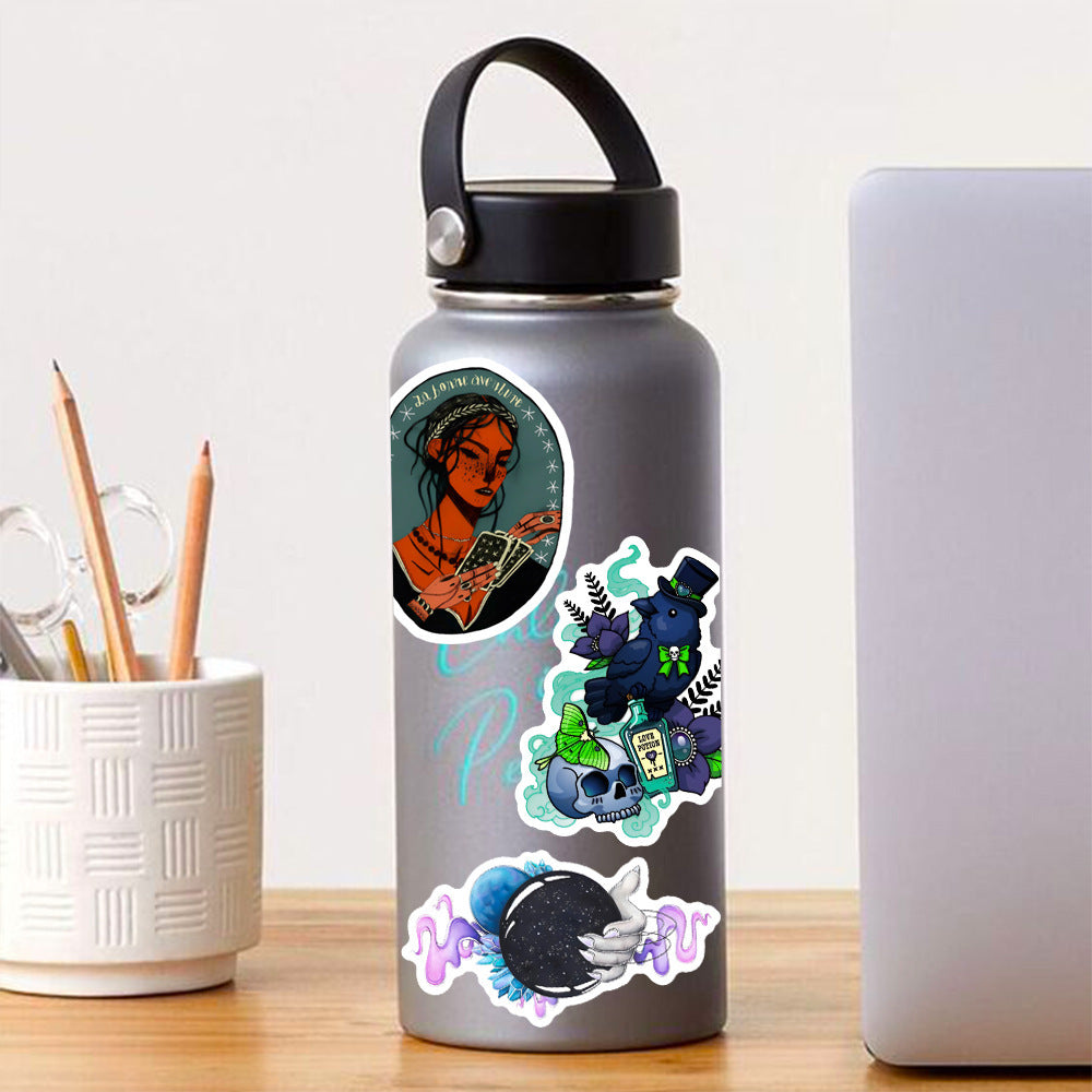 Vibrant Waterproof Laptop Sticker Set