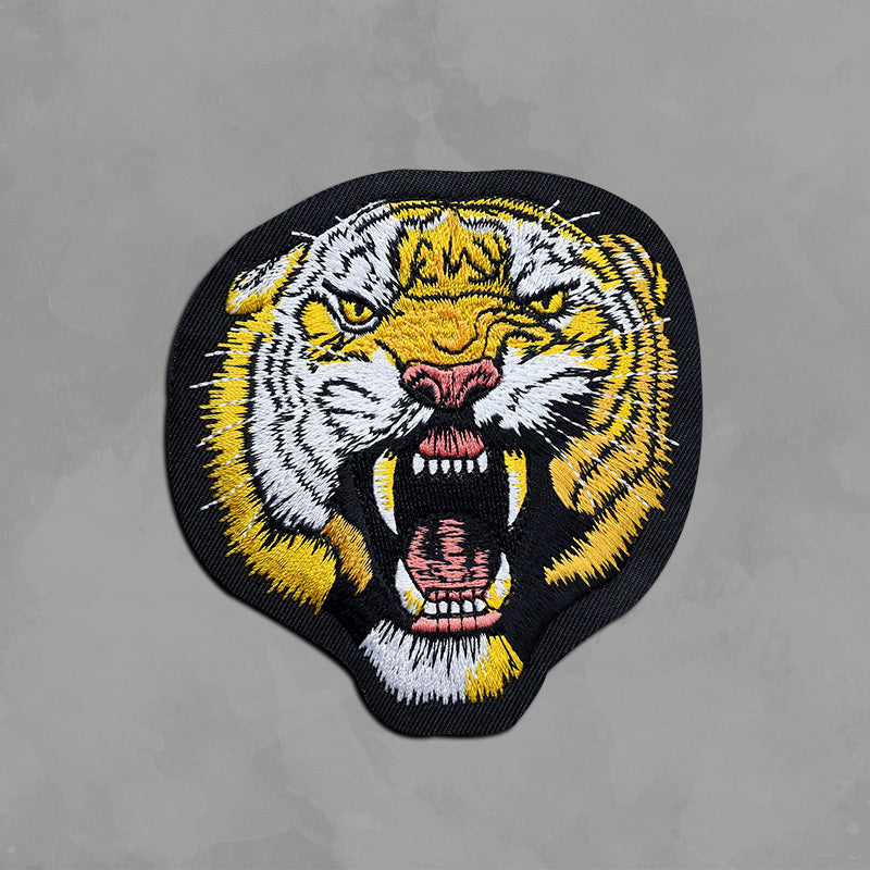 Stylish Embroidered Fabric Patch Set