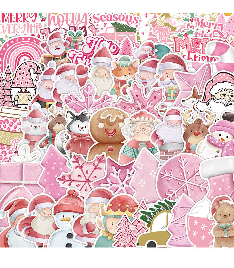 50 Cute Christmas Decoration Sticker  Stickers
