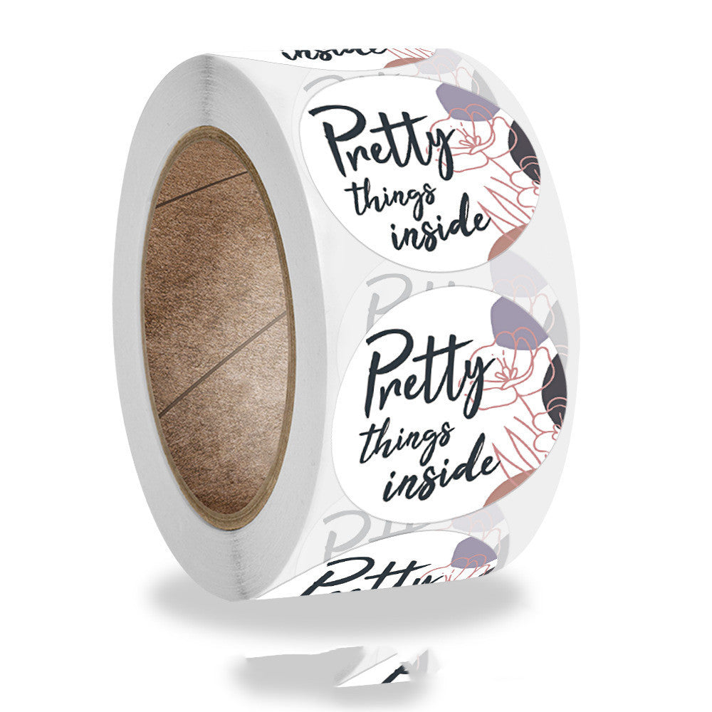 Thank You Gift Roll Stickers