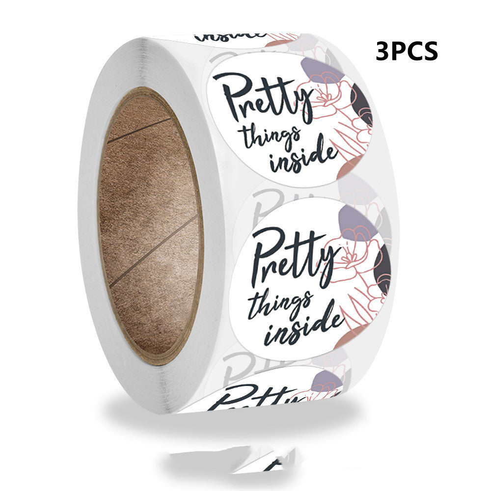 Thank You Gift Roll Stickers