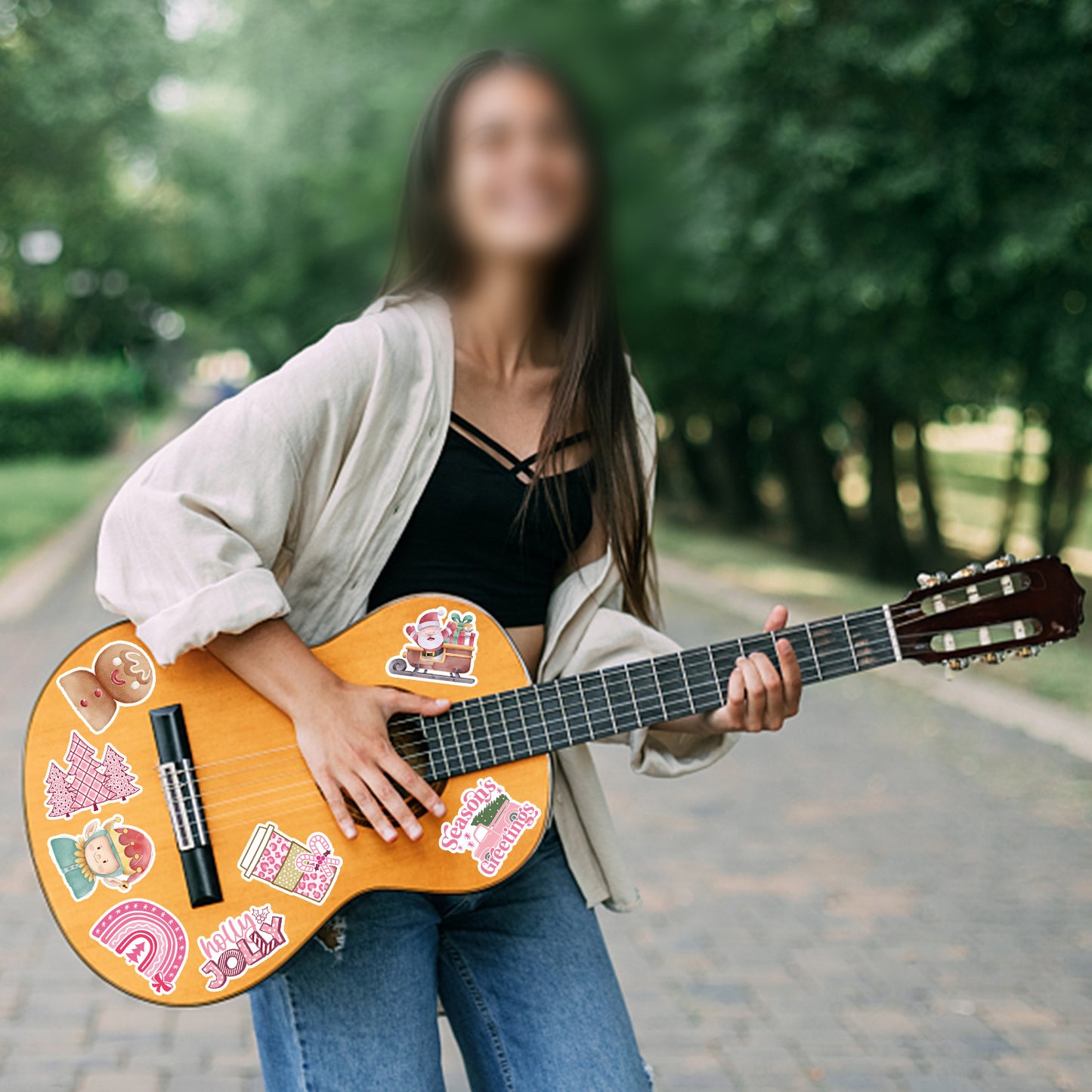 50 Cute Christmas Decoration Sticker  Stickers