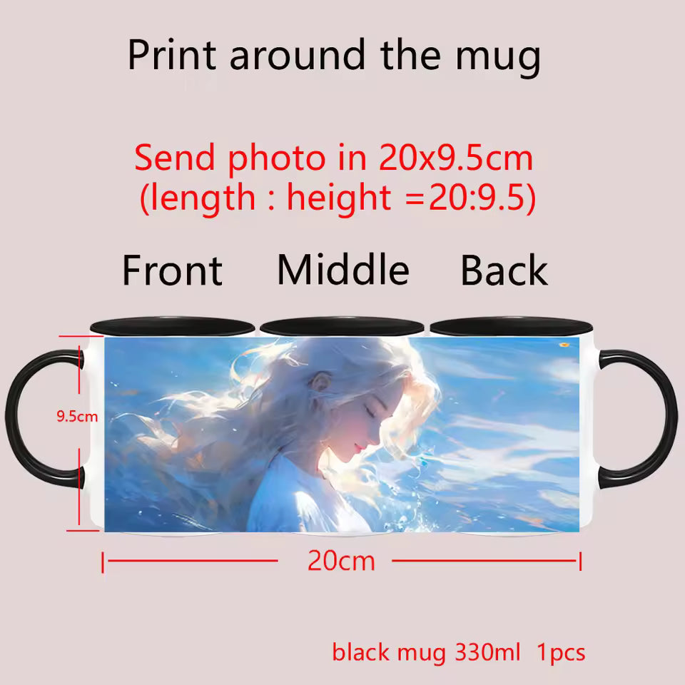 Personalized Photo & Name Custom Coffee Mug