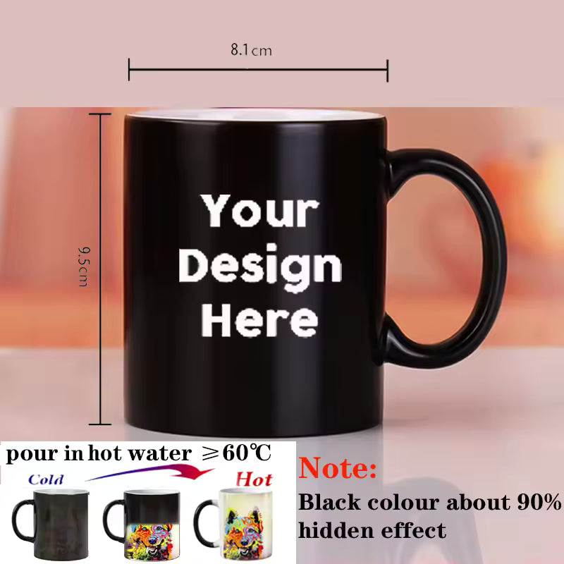 Custom Magic Mug – Heat-Activated Color-Changing Cup