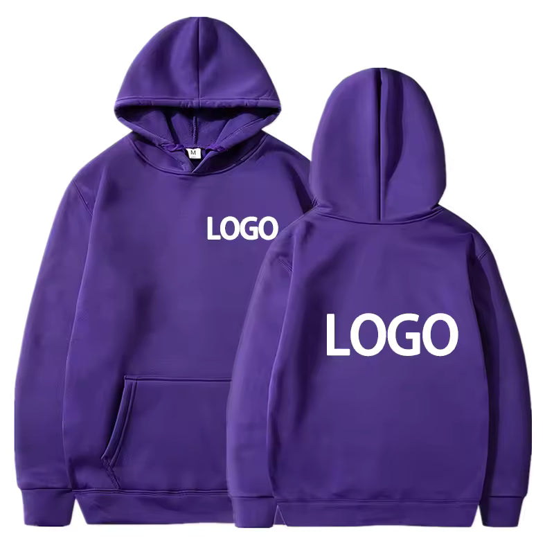 Custom Printed Unisex Hoodie – Casual Streetwear Pullover