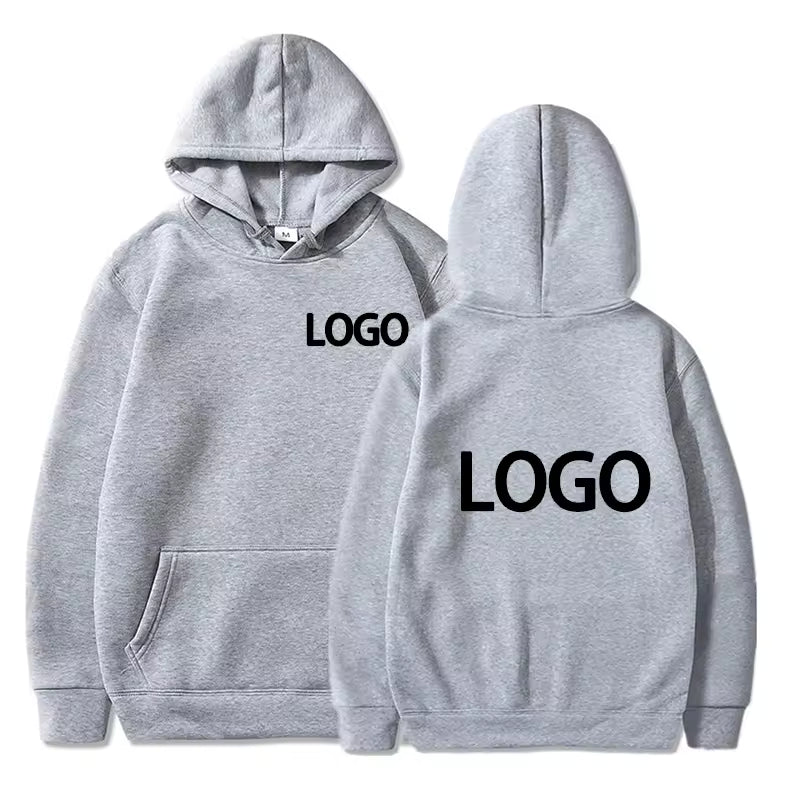 Custom Printed Hoodie – Personalized Text & Logo Design