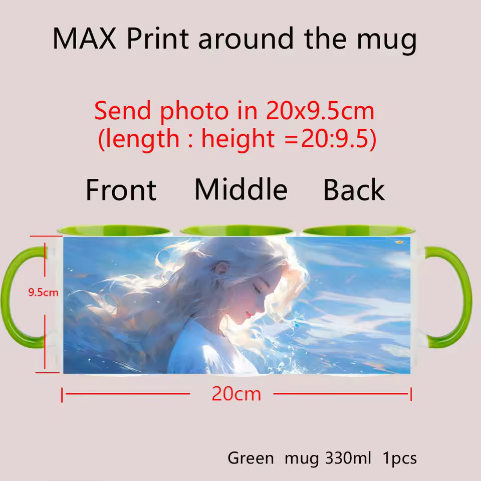 Personalized Photo & Name Custom Coffee Mug