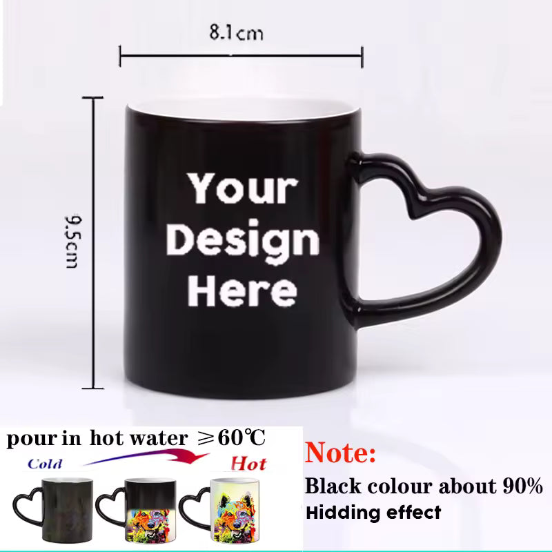 Custom Magic Mug – Heat-Activated Color-Changing Cup