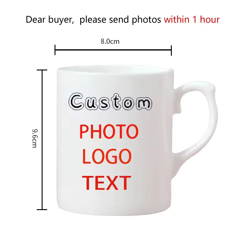 Personalized Photo & Name Custom Coffee Mug