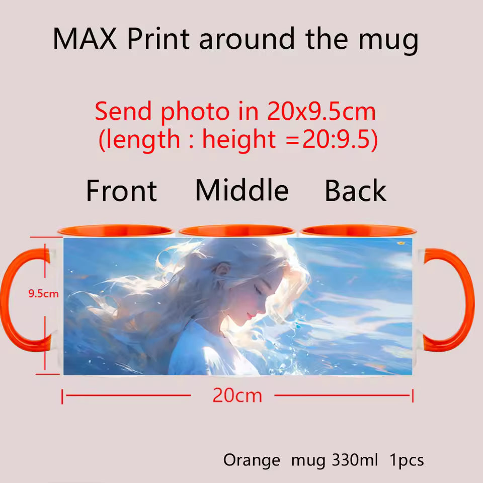 Personalized Photo & Name Custom Coffee Mug