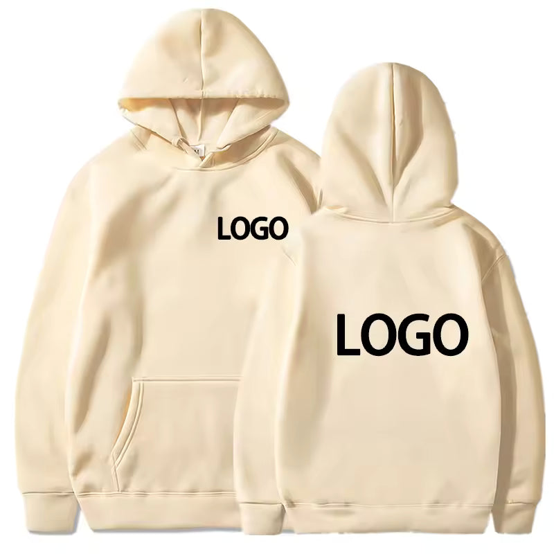 Custom Printed Unisex Hoodie – Casual Streetwear Pullover