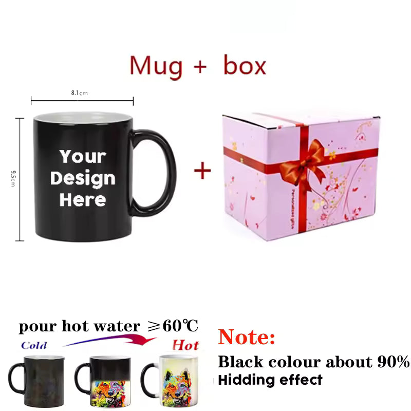 Custom Magic Mug – Heat-Activated Color-Changing Cup