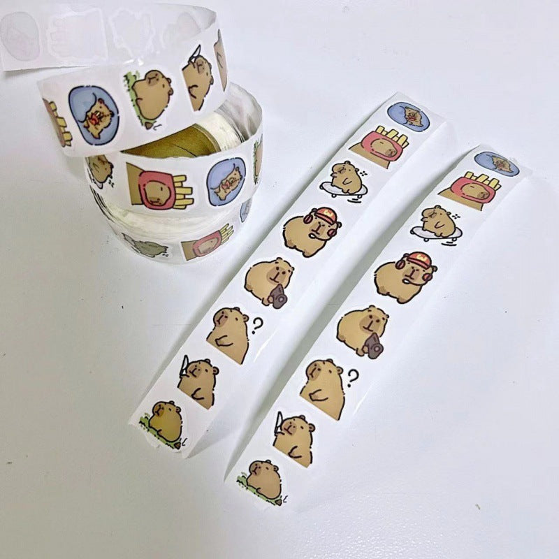Cute Sticker Adhesive Sticker Sealing Paste