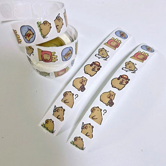 Cute Sticker Adhesive Sticker Sealing Paste