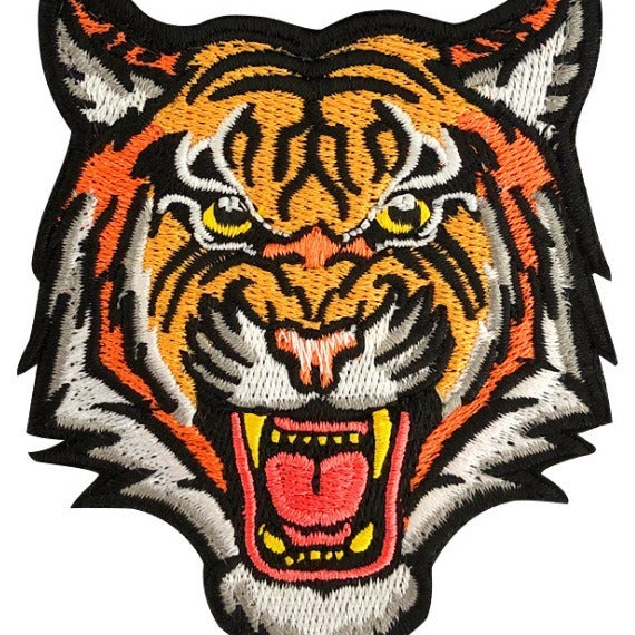 Premium Tiger Embroidered Patch