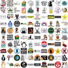 100Pcs Cartoon Meme Graffiti Sticker Pack