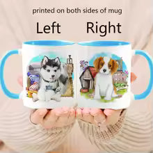 Personalized Photo Mug – Custom Family & Pet Gift