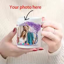 Personalized Photo Mug – Custom Family & Pet Gift