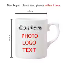 Custom Photo & Name Mug – 9 Color Options