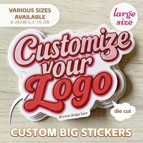 Custom Roll Stickers – Personalized Logo & Gift Labels