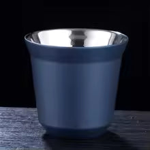 Custom 80ml Stainless Steel Double-Layer Cup