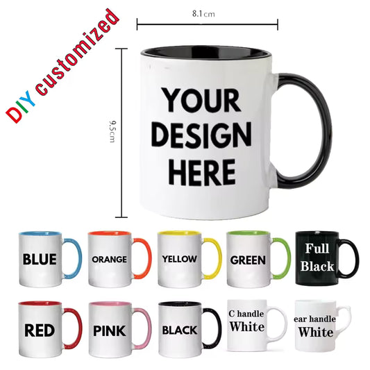 Personalized Photo Mug – Custom Family & Pet Gift