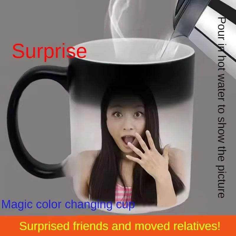 Custom Heat-Sensitive Color Changing Mug