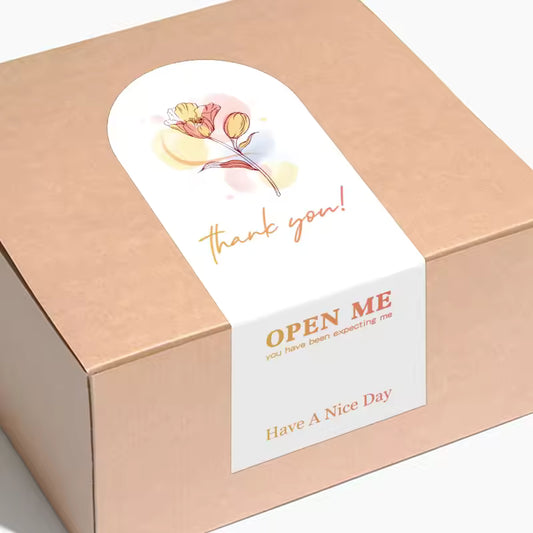 Custom Airplane Box Sealing & Gift Stickers