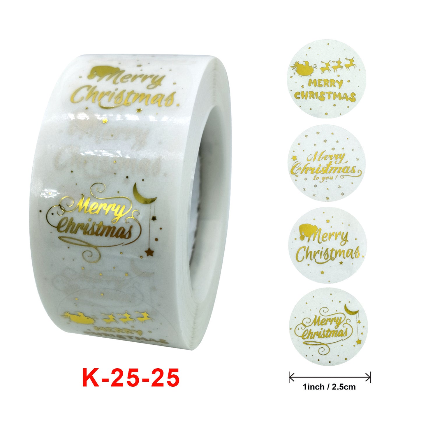 Dragon Foil Transparent Label Stickers
