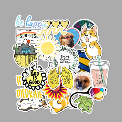 Waterproof Graffiti Travel Stickers