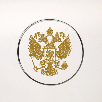 Russian Flag Emblem Car Sticker