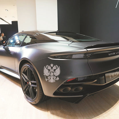 Russian Flag Emblem Car Sticker