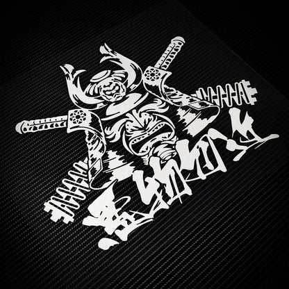 Japanese Samurai Reflective Car Stickers