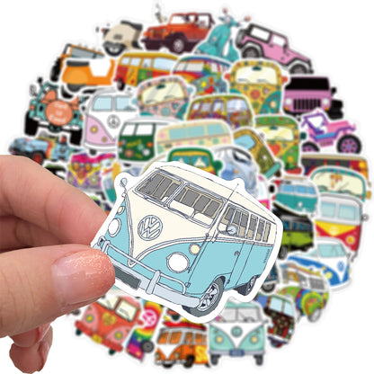 Hip-Hop Style Outdoor Bus Bike Graffiti Stickers