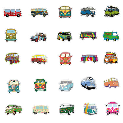 Hip-Hop Style Outdoor Bus Bike Graffiti Stickers