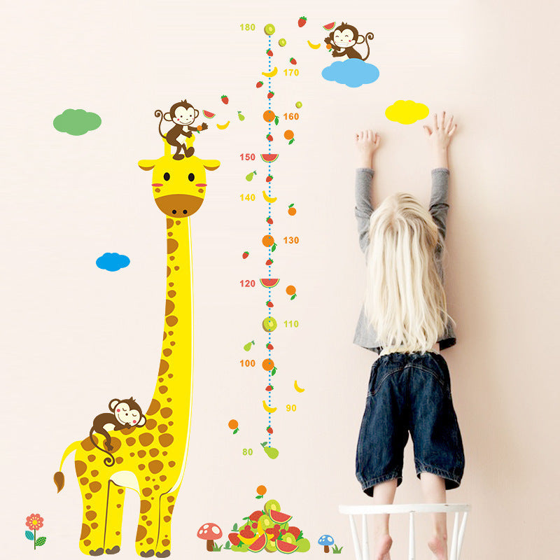 Cartoon Height Wall Stickers
