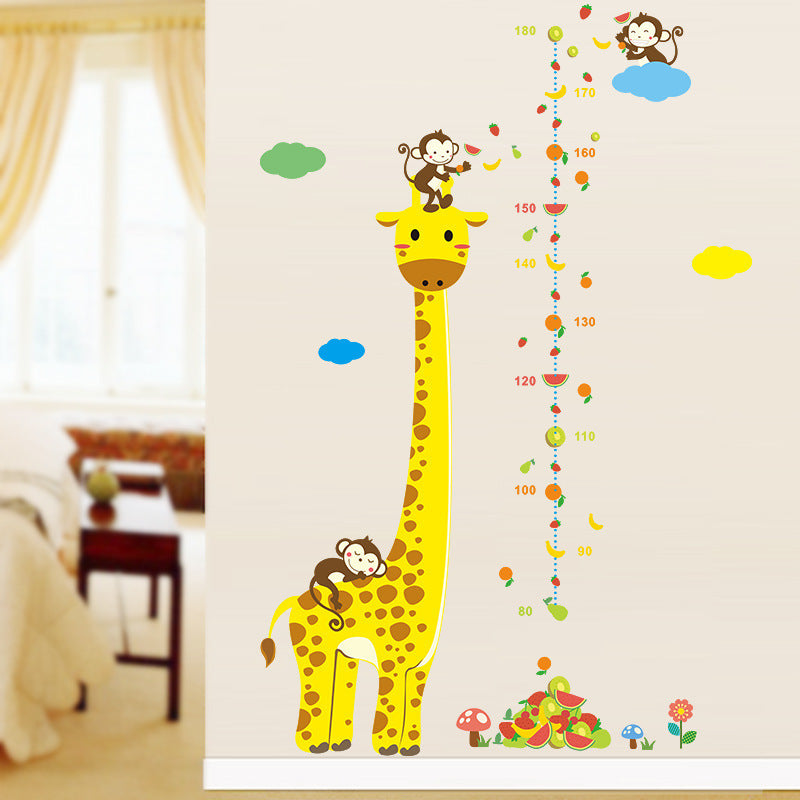 Cartoon Height Wall Stickers