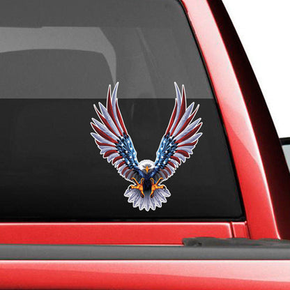 American Eagle Reflective Car Stickers