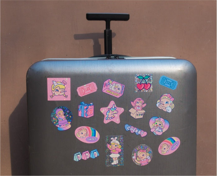 Cute cartoon sticker