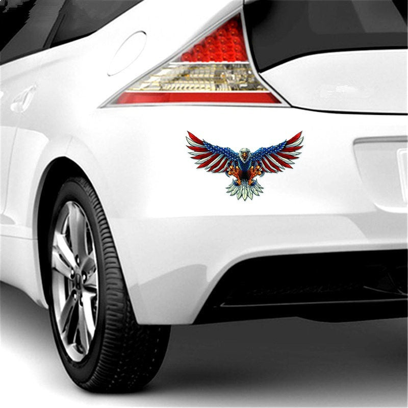 American Eagle Reflective Car Stickers