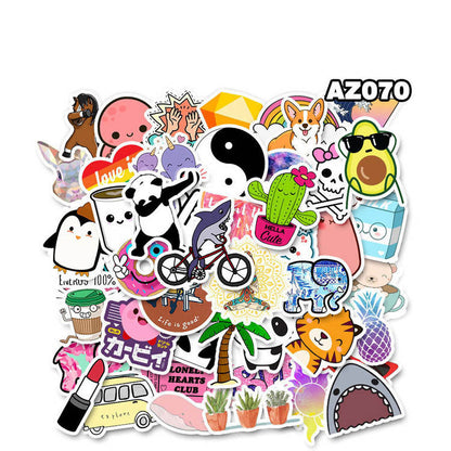 Durable Waterproof Travel Stickers