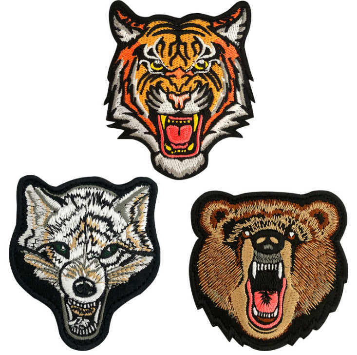 Premium Tiger Embroidered Patch