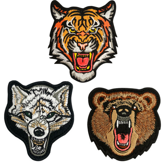 Premium Tiger Embroidered Patch