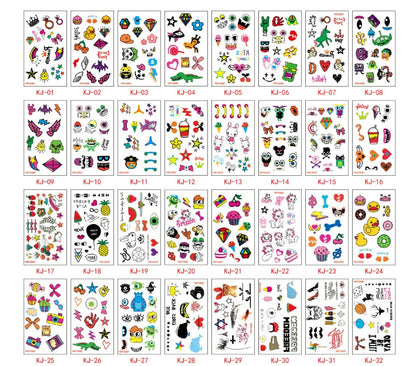 Realistic Water Transfer Tattoos