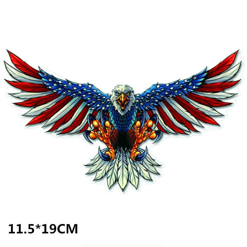 American Eagle Reflective Car Stickers