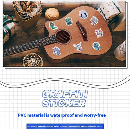 Holographic Angel Mermaid Sticker Set